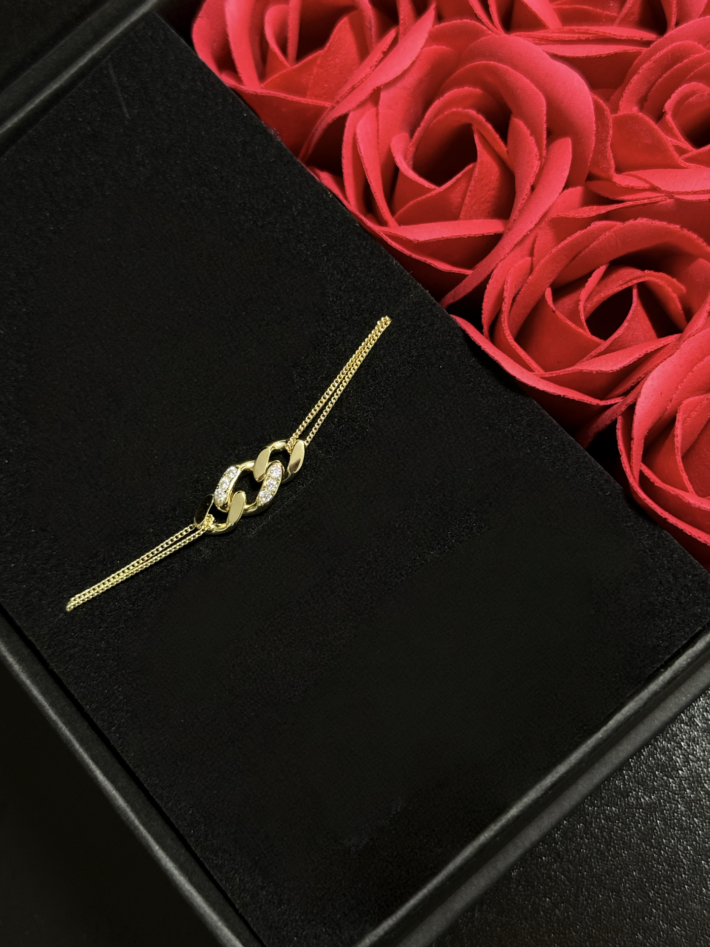 Elegantes Armband aus 925 Sterling Silber mit 14K Vergoldung für Frauen
