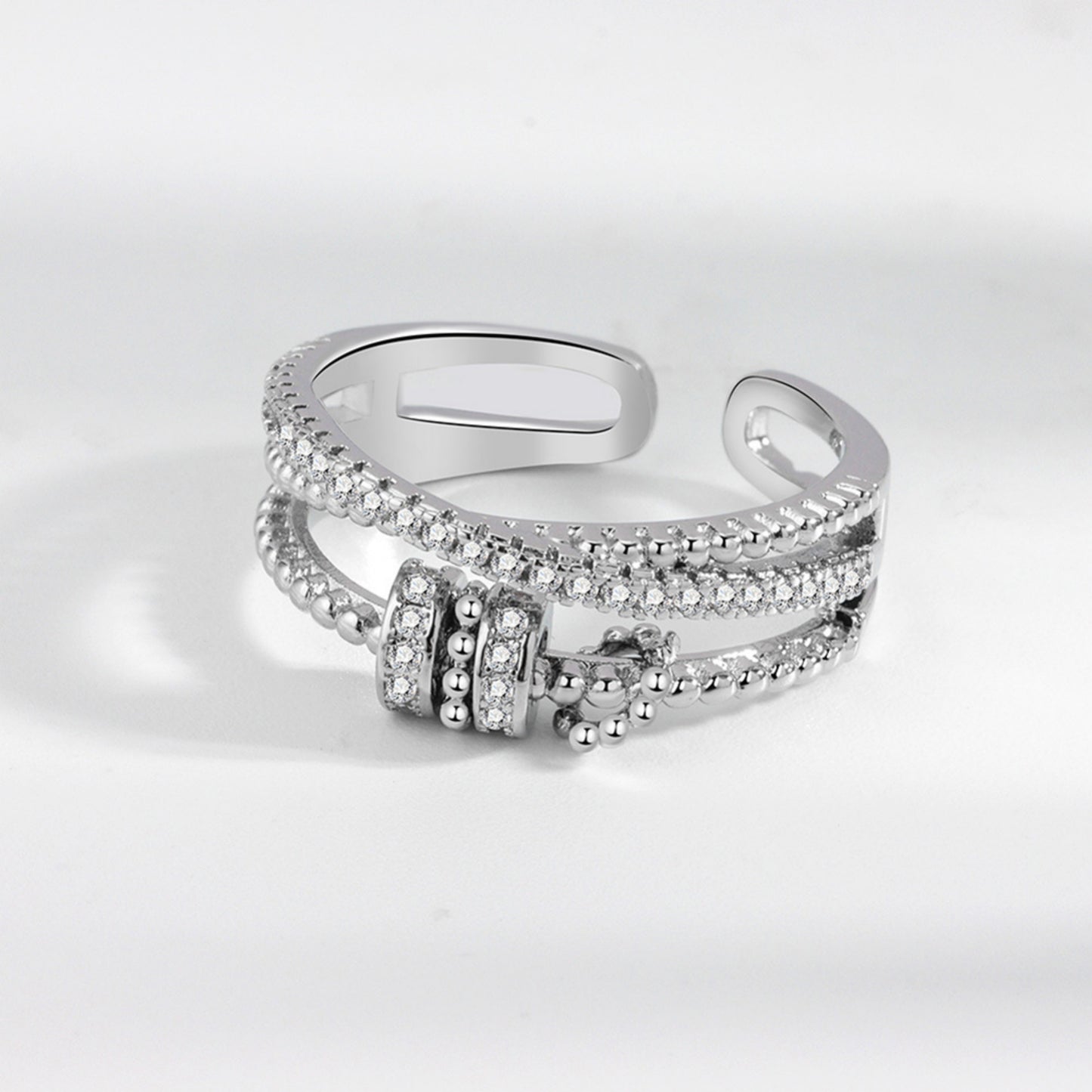 Eleganter 925er Silberring mit Cubic Zirkonia