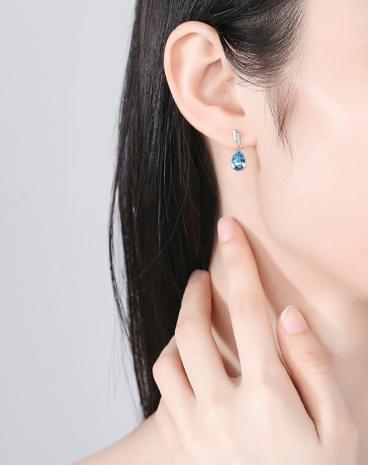 Elegante Swarovski-Kristall-Ohrringe aus 925 Sterling Silber – Das perfekte Geschenk für Frauen