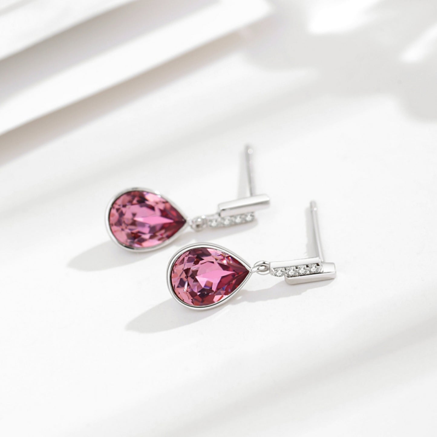 Elegante Swarovski-Kristall-Ohrringe aus 925 Sterling Silber – Das perfekte Geschenk für Frauen