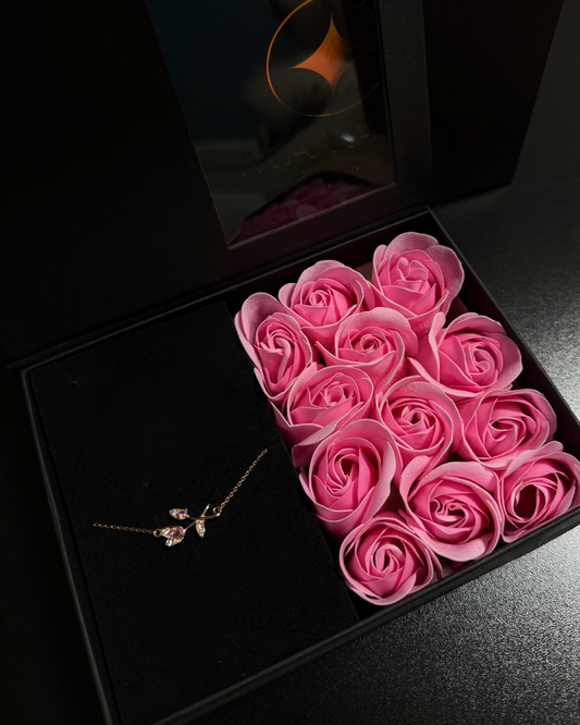 Elegantes Armband aus 925er Sterling Silber, rosévergoldet