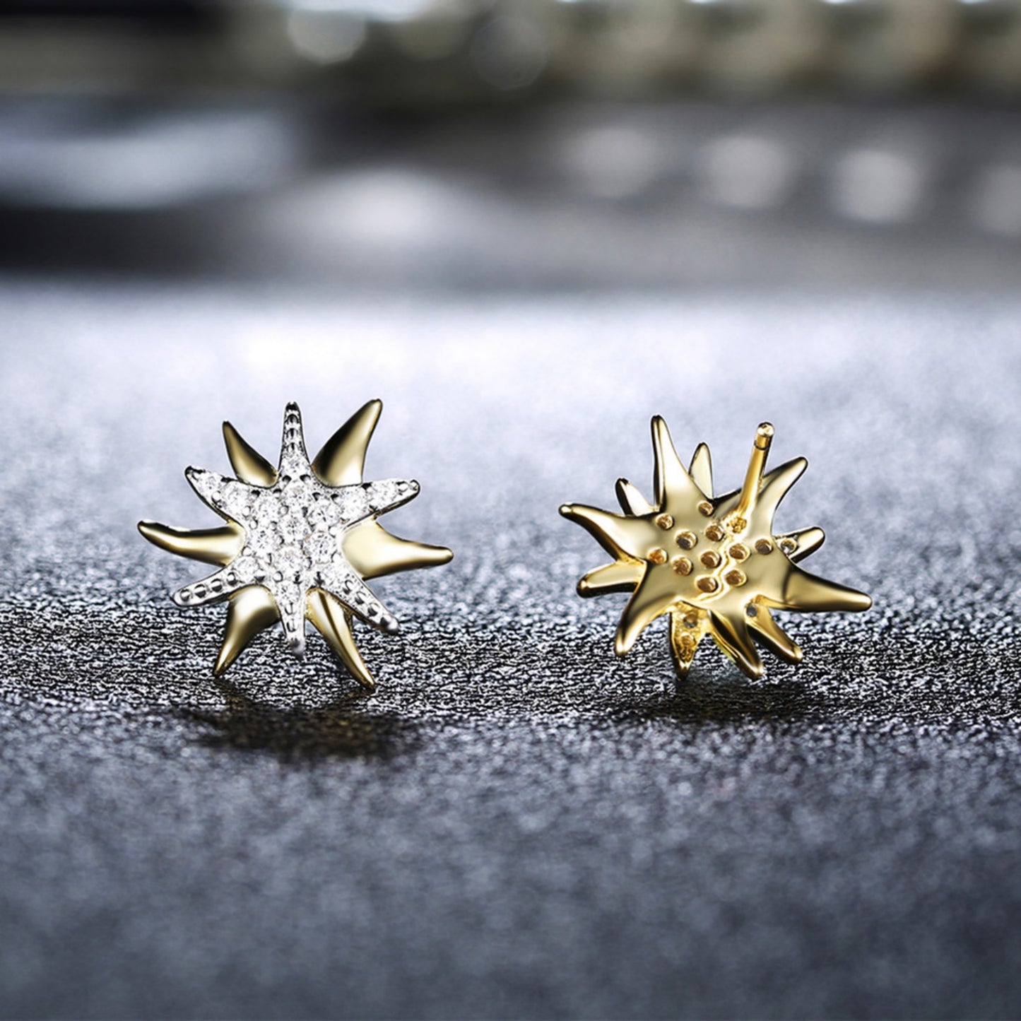 Strahlender Luxus: Elegantes Schmuckset aus 18K vergoldetem 925 Sterling Silber mit funkelnden Cubic Zirconia